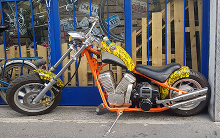 Mini moto costum